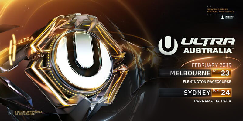 Ultra Australia 2019 Melbourne Sydney Cover
